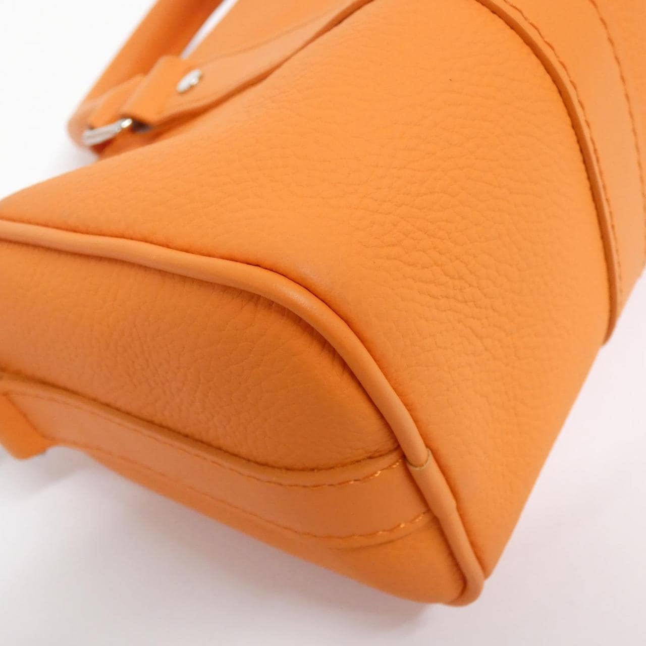 LOUIS VUITTON Keepall M81004 Boston Bag Lambskin Orange Lambskin - Thumbnail 3