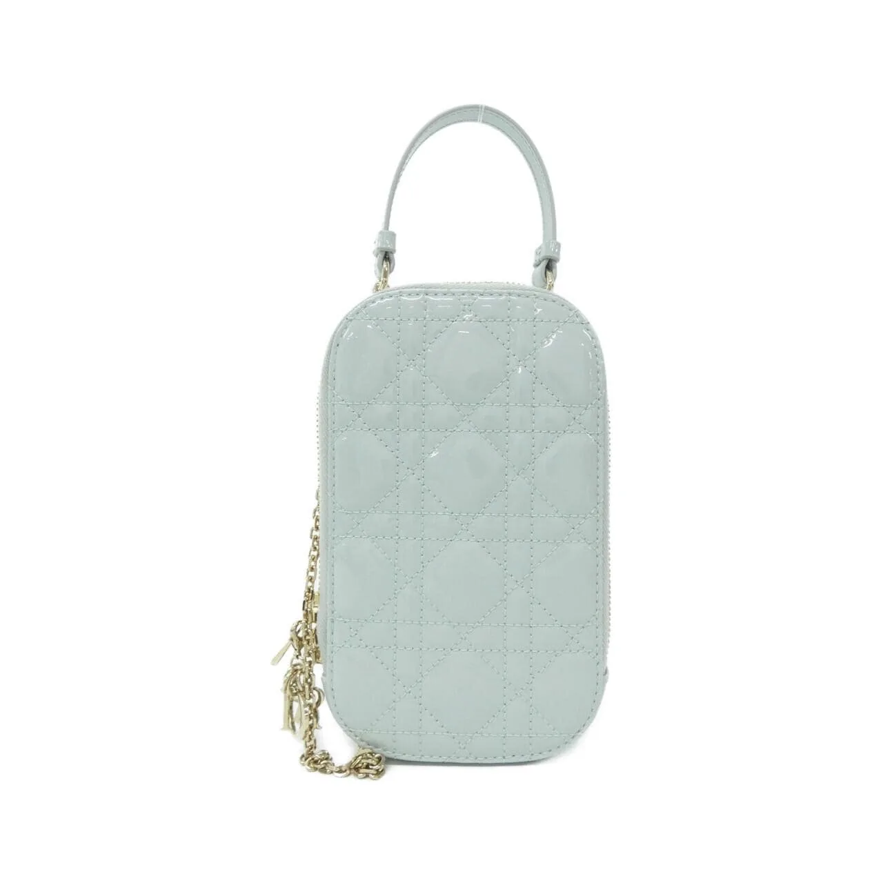 DIOR Lady Dior S0872OVRB Wallet Patent Leather Black