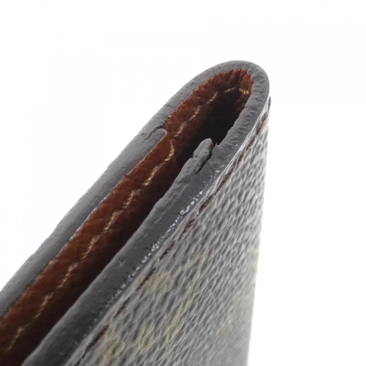 LOUIS VUITTON M61823 Coin Case Monogram 黑色 Monogram 中古品A - 縮圖 3