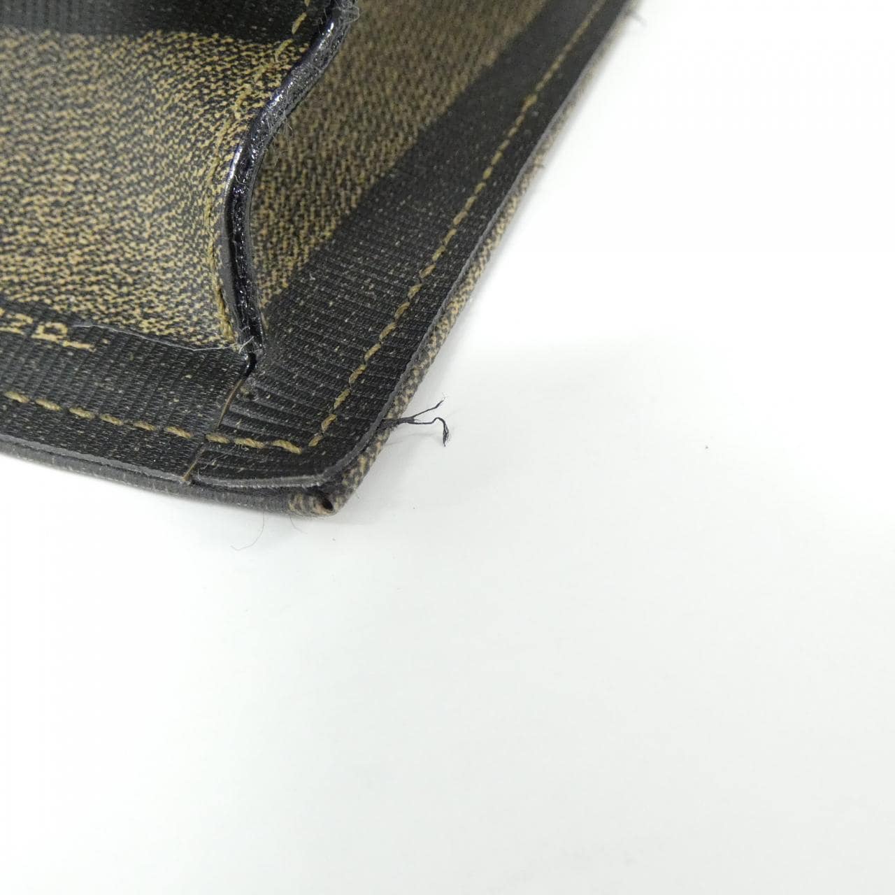 FENDI 14558 Handbag Canvas 黑色 帆布 中古品A - 縮圖 4