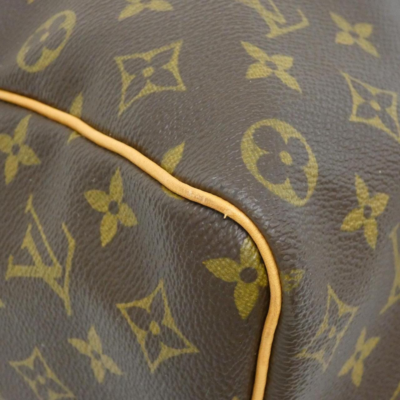 LOUIS VUITTON Keepall M41426 Boston Bag Monogram Black Monogram - Thumbnail 2