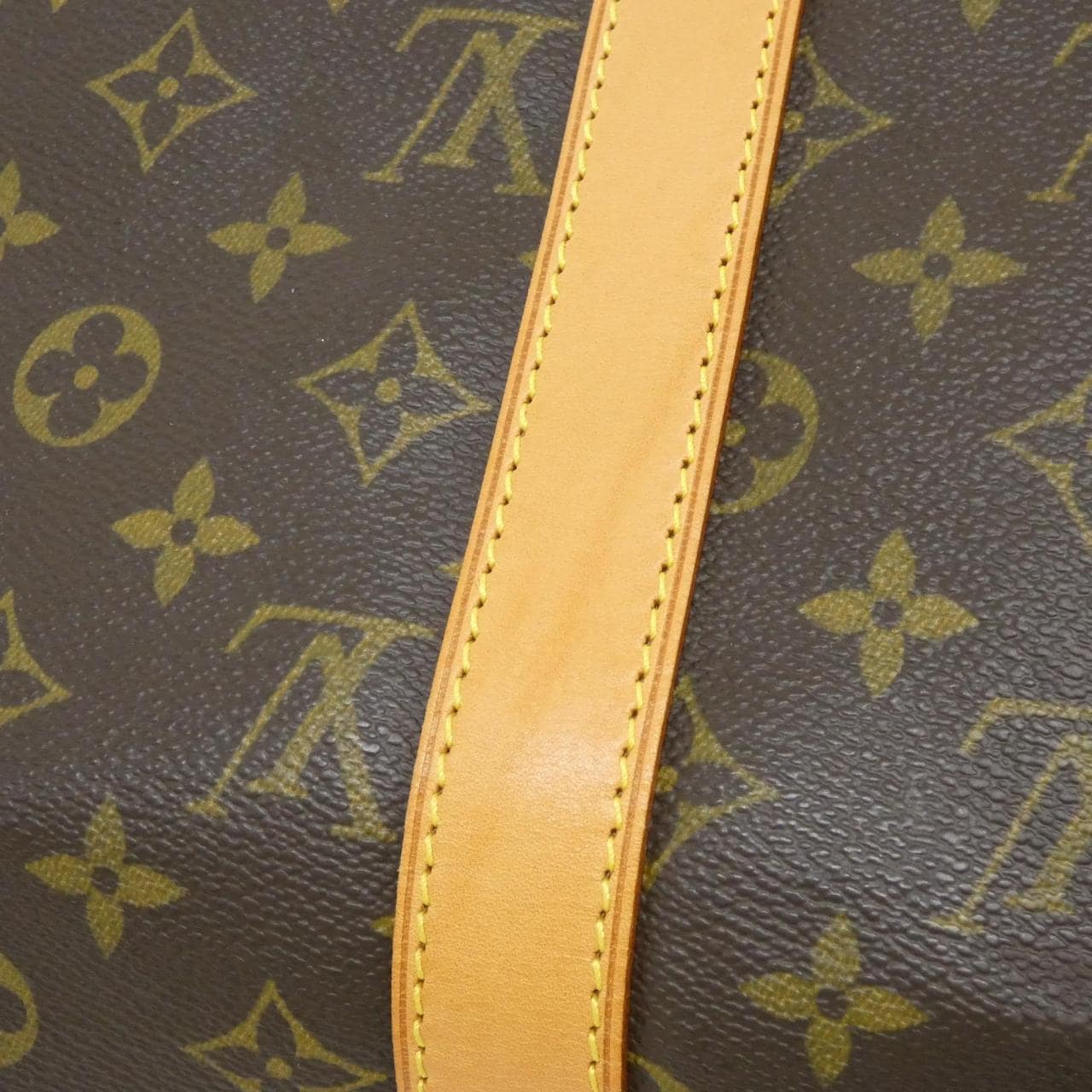 LOUIS VUITTON Keepall M41426 Boston Bag Monogram Black Monogram - Thumbnail 3
