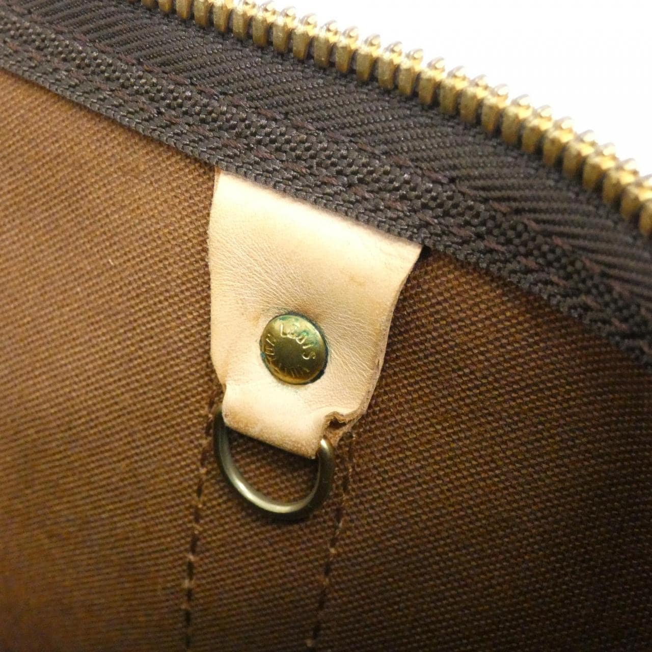 LOUIS VUITTON Keepall M41426 Boston Bag Monogram Black Monogram - Thumbnail 10