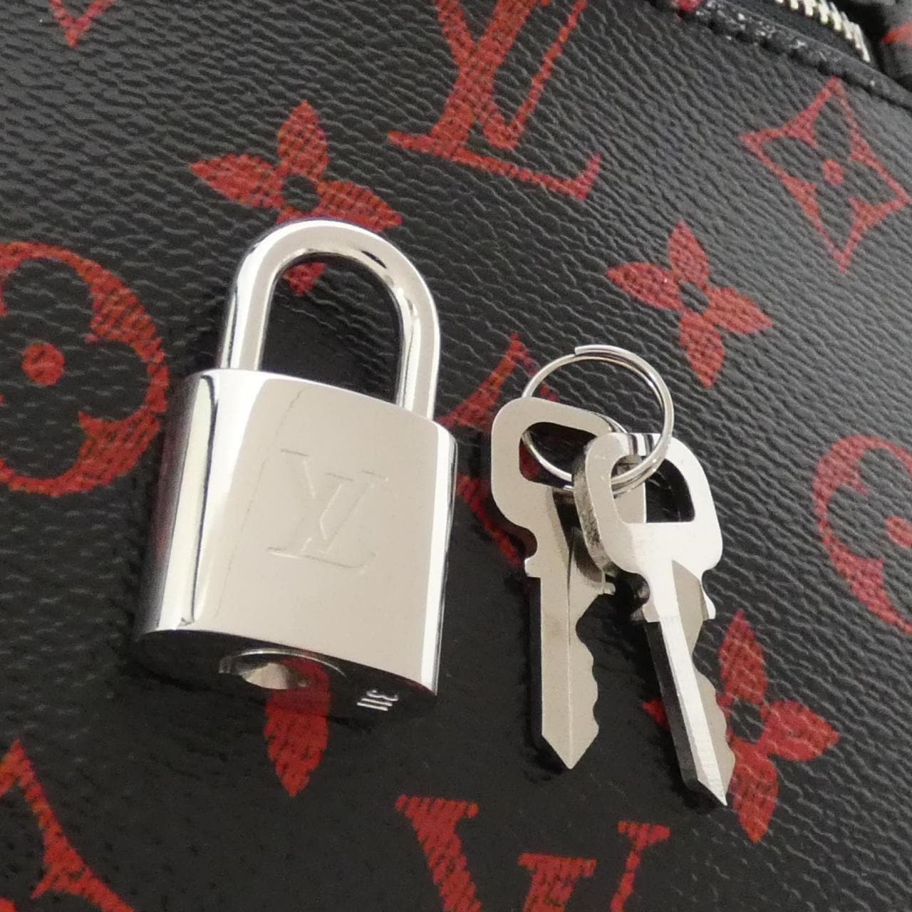 LOUIS VUITTON Alma M41500 Bag Monogram Rouge Monogram Rank A - Thumbnail 6