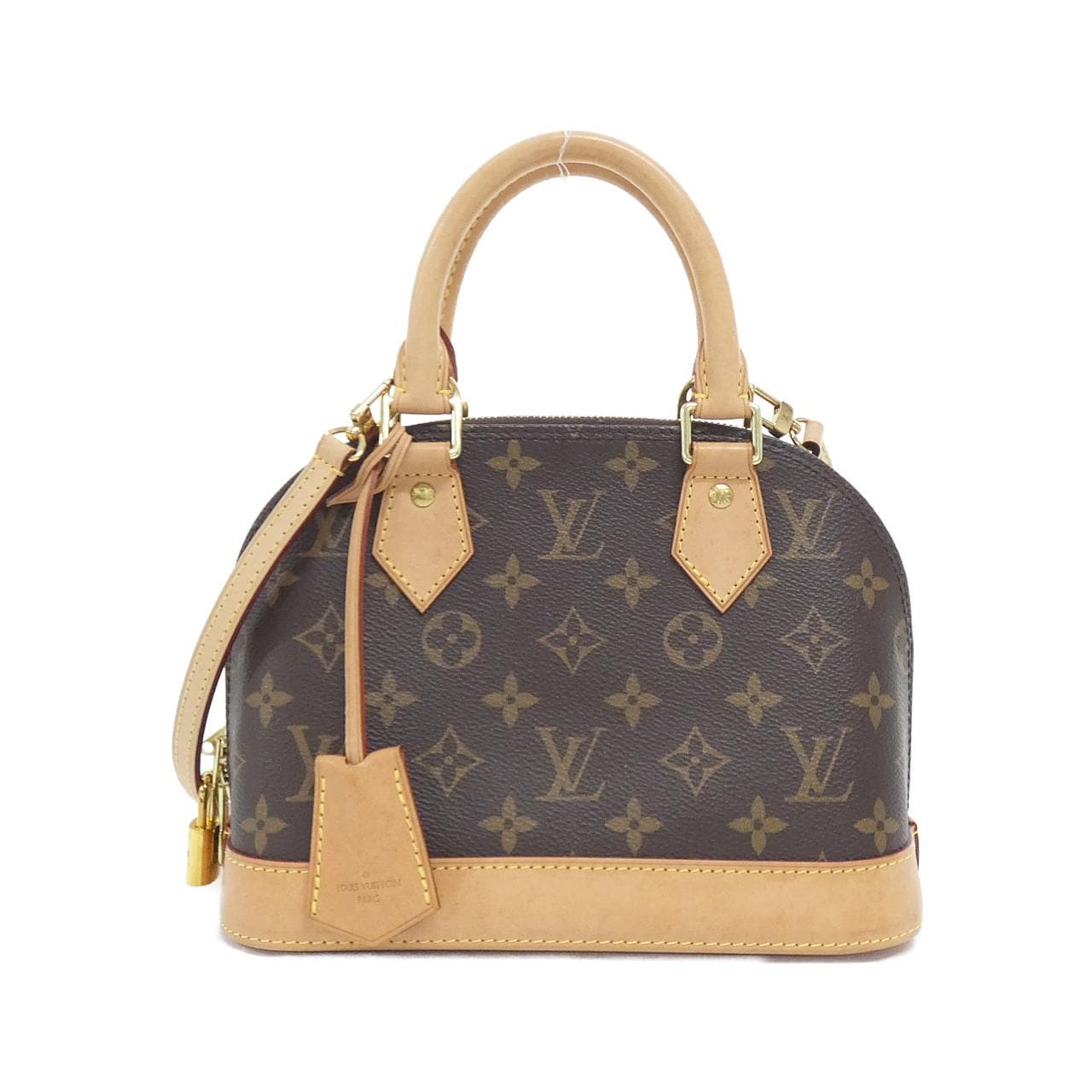 LOUIS VUITTON Alma M53152 Bag Monogram Black