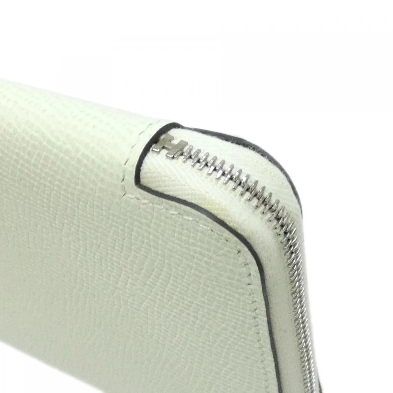 HERMES 067389CK Wallet Epsom Blue Epsom Leather Rank A - Thumbnail 4