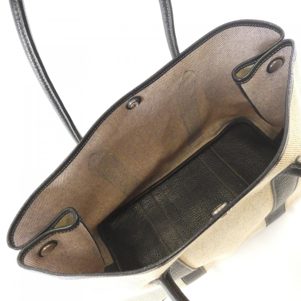 HERMES Garden Party HERMÈS 034924CK Bag 黑色 中古品B - 縮圖 7