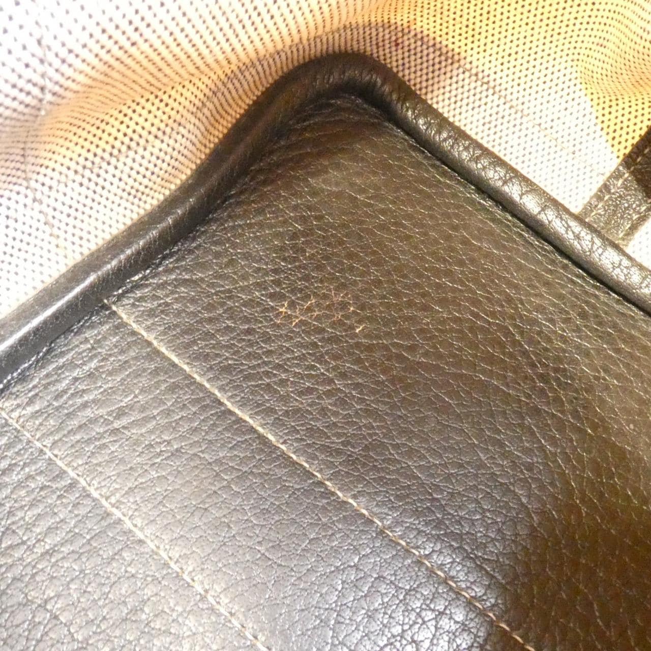 HERMES Garden Party HERMÈS 034924CK Bag 黑色 中古品B - 縮圖 9