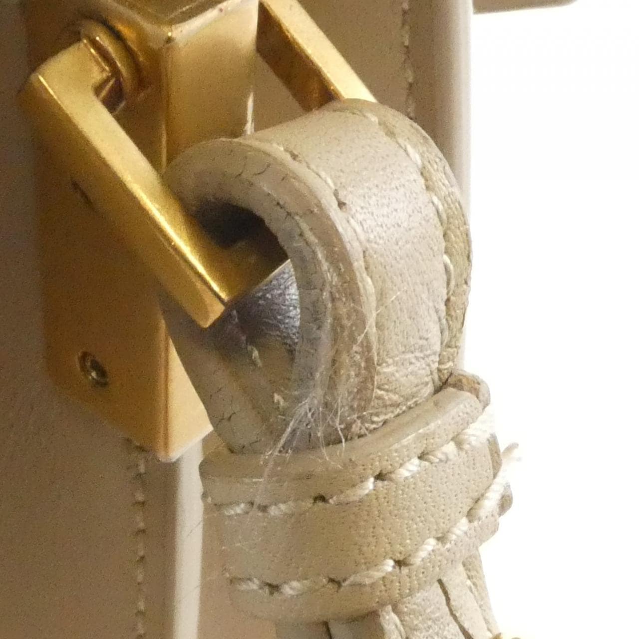 SAINT LAURENT 623930 Bag Leather Beige Leather - Thumbnail 7