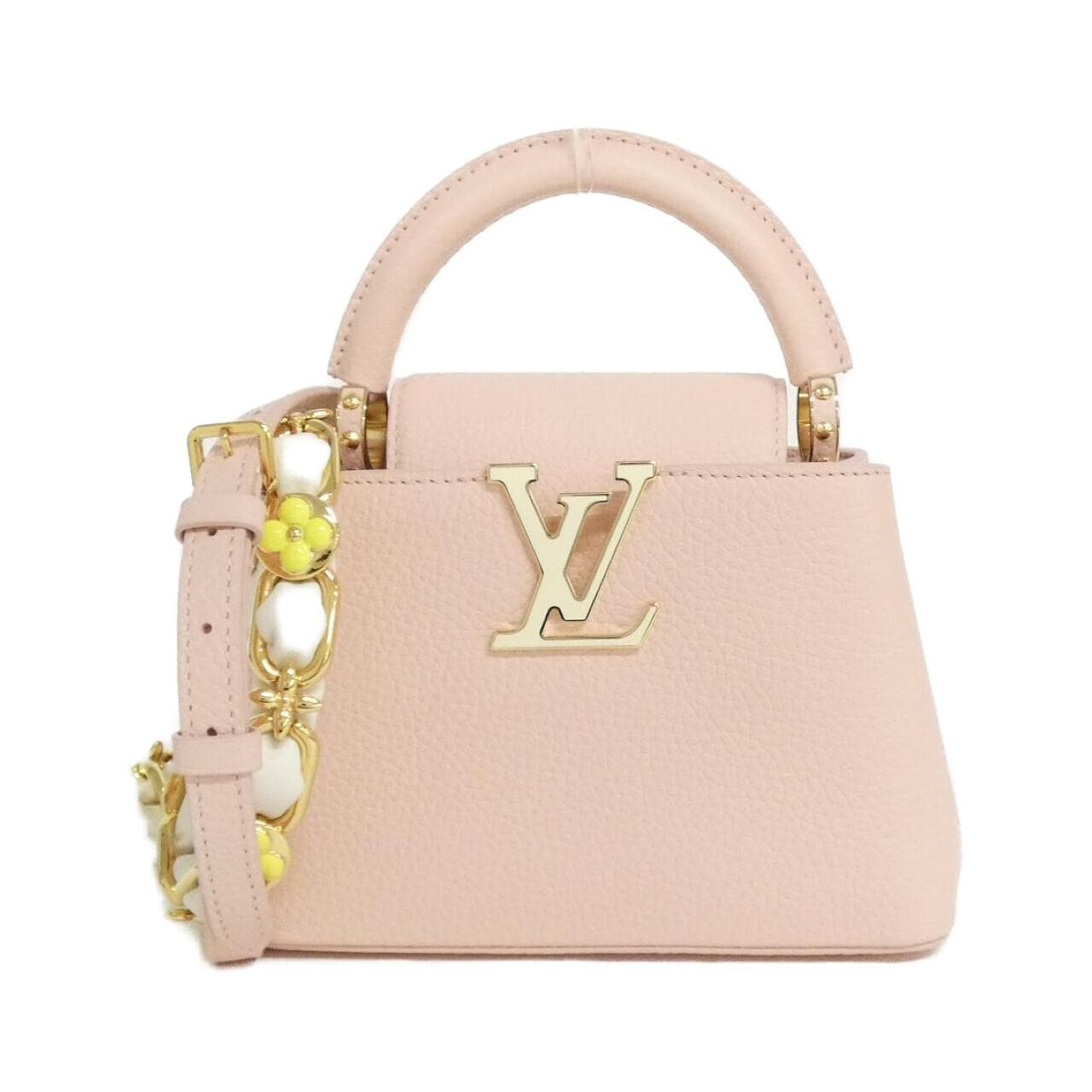 LOUIS VUITTON Capucines M23363 Bag Pink