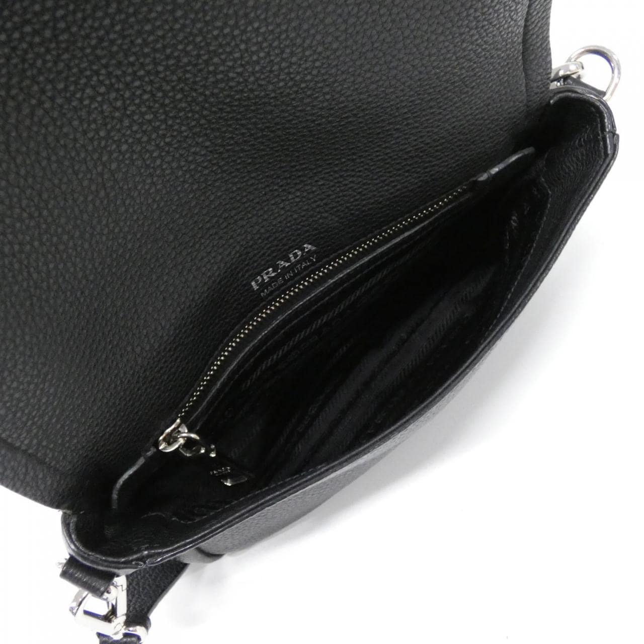 PRADA 1BD314 Shoulder Bag Black Rank A - Thumbnail 8