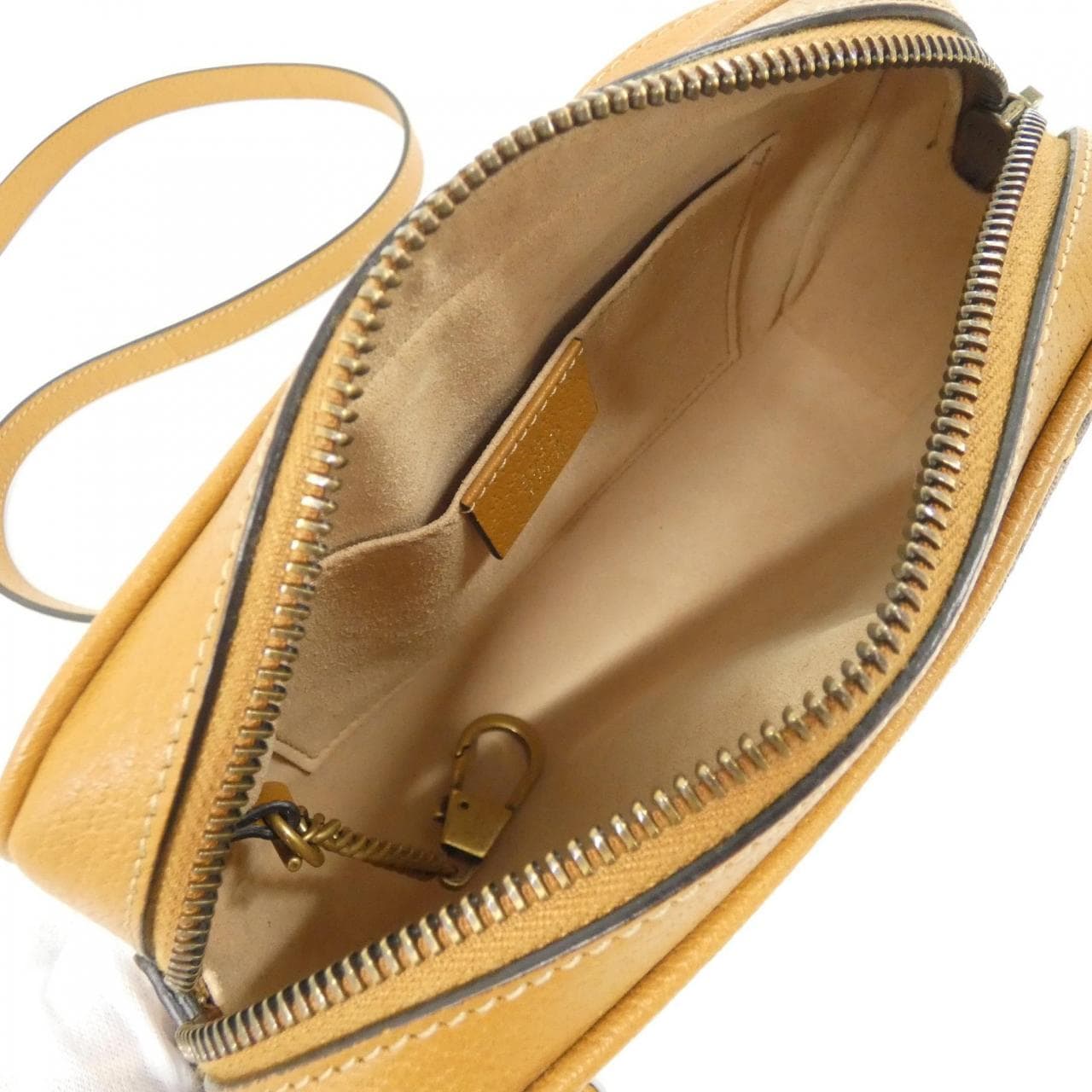 GUCCI 602536 HWUBM Shoulder Bag Canvas 黑色 帆布 中古品A - 縮圖 9