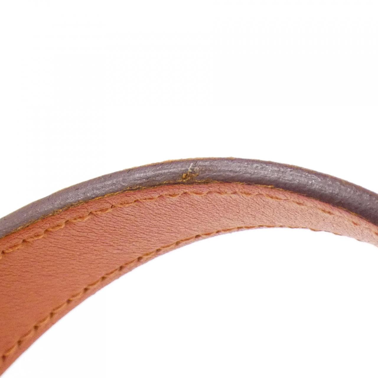 HERMES HERMÈS 084274CK Bag Clemence 橙色 Clemence 皮 中古品A - 縮圖 6