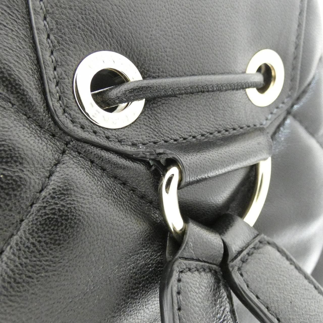 CHANEL Backpack Lambskin 黑色 羊皮 中古品A - 縮圖 6