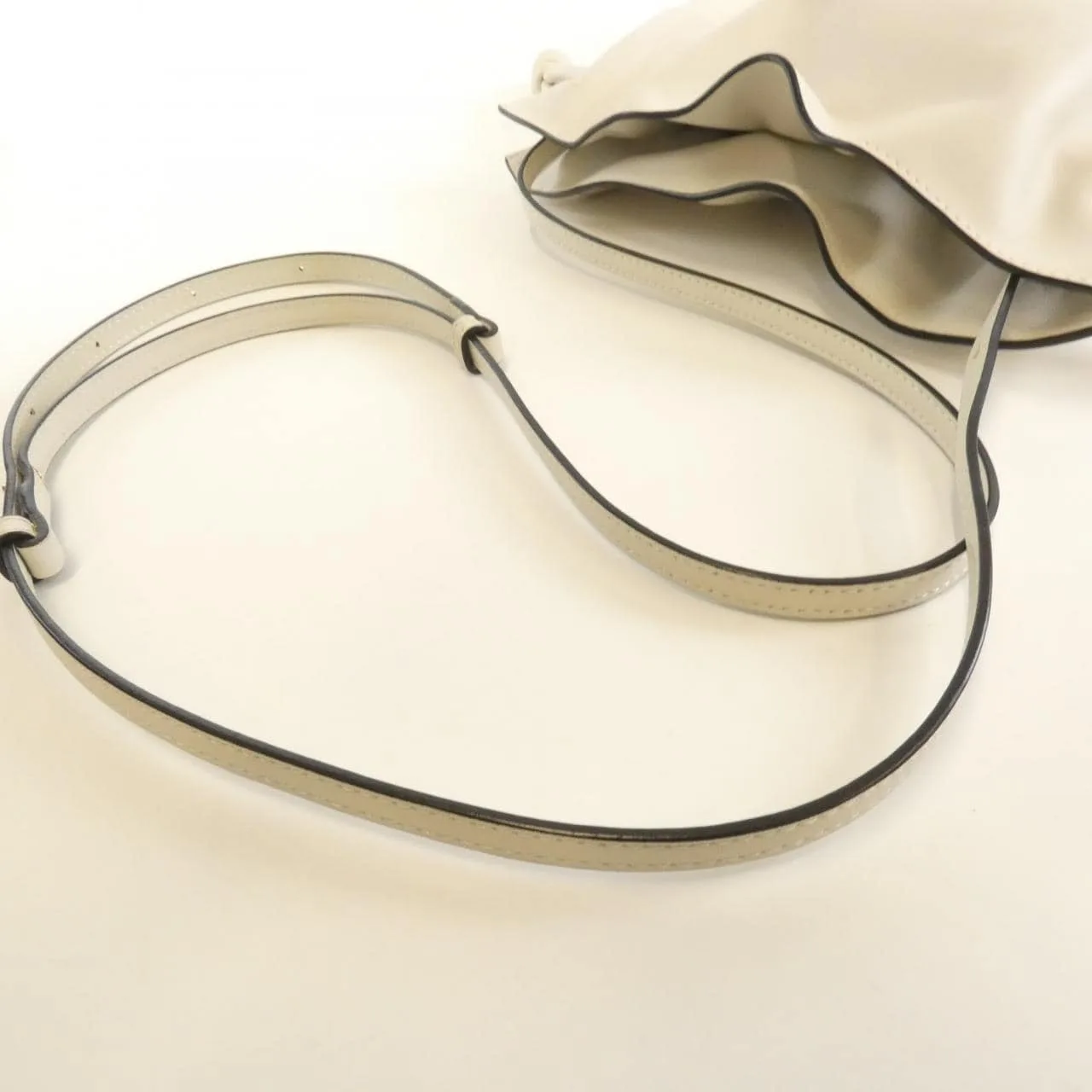 LOEWE Flamenco A411FC2X17 Handbag White - Thumbnail 5