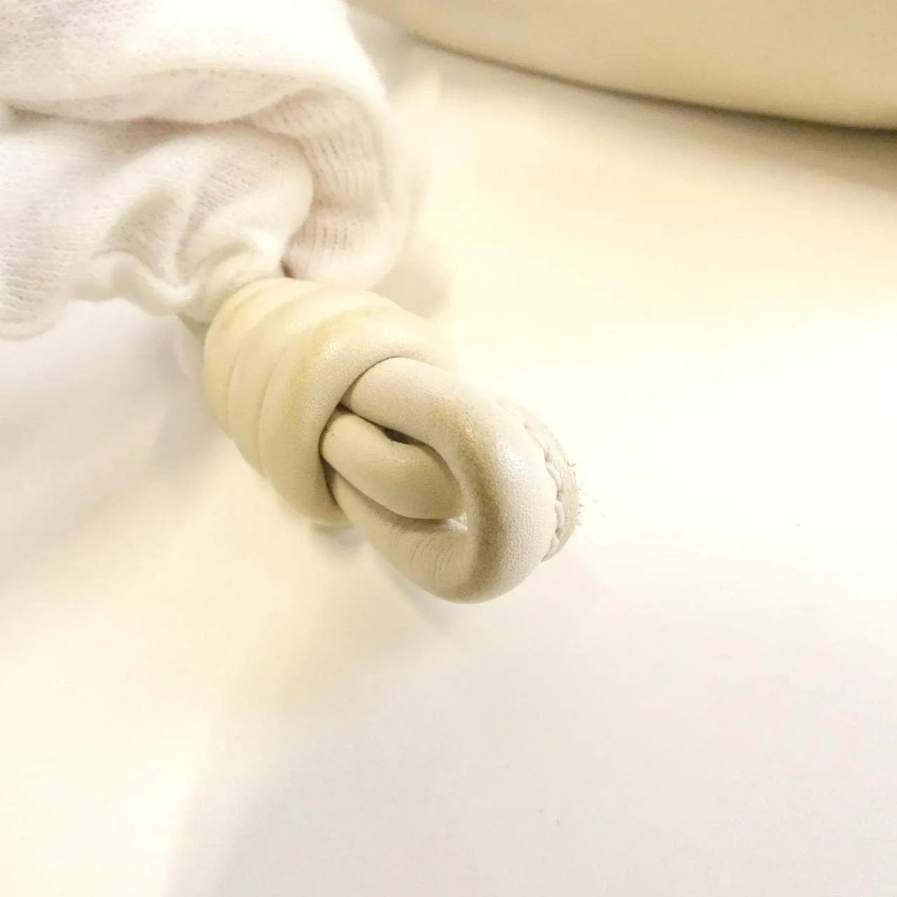 LOEWE Flamenco A411FC2X17 Handbag White - Thumbnail 6