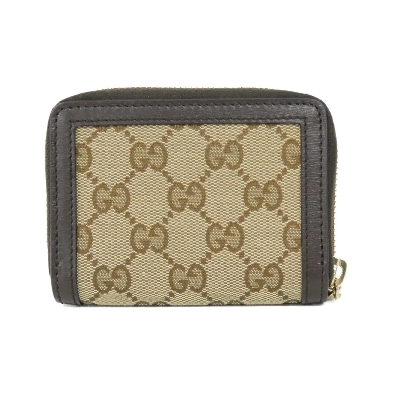 GUCCI 790037 FADHW Coin Case Canvas 黑色 帆布 中古品A - 縮圖 2