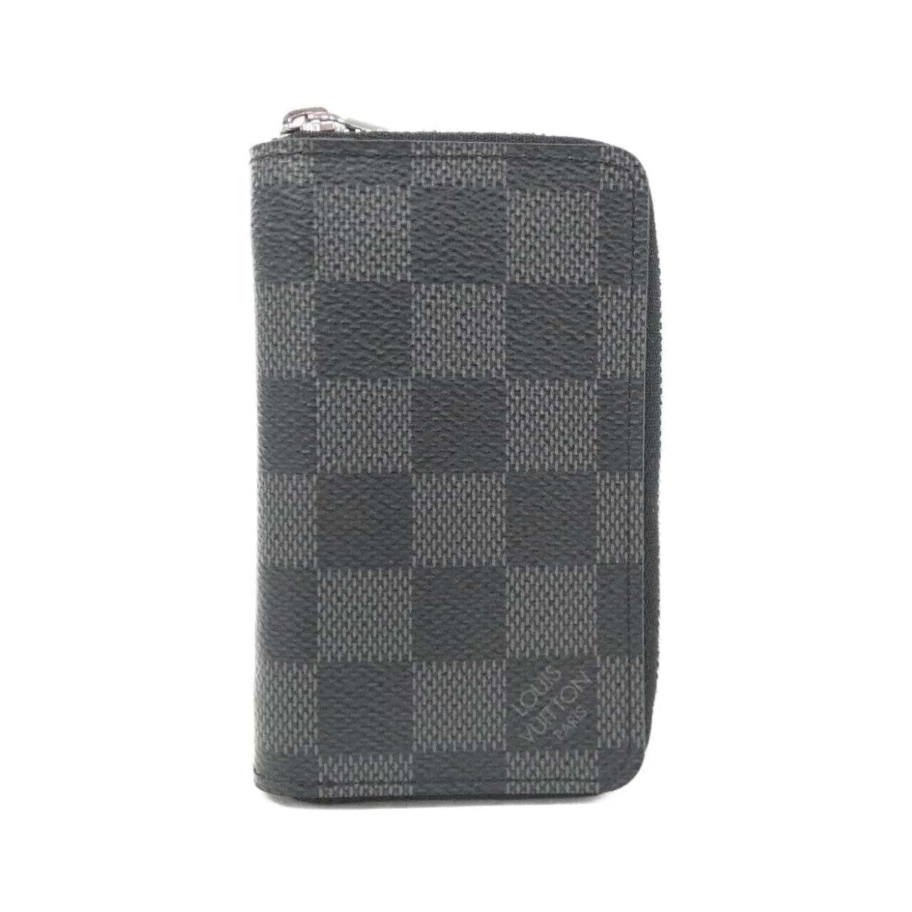 LOUIS VUITTON N63076 Coin Case Damier Black
