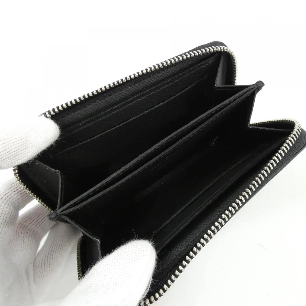 LOUIS VUITTON N63076 Coin Case Damier 黑色 Damier 中古品A - 縮圖 3