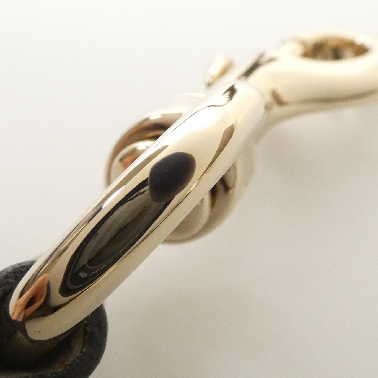 GUCCI Bamboo 282315 FWCGG Shoulder Bag Canvas 黑色 帆布 中古品A - 縮圖 4