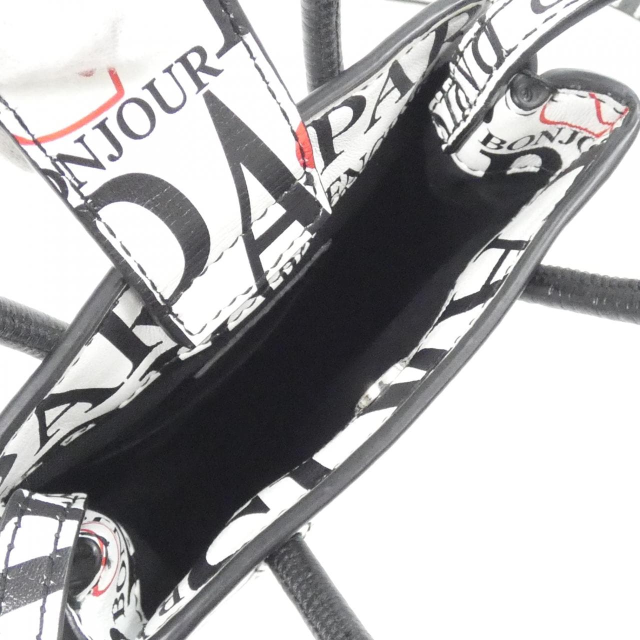 BALENCIAGA 593826 1BW5N Bag 黑色 中古品A - 縮圖 9