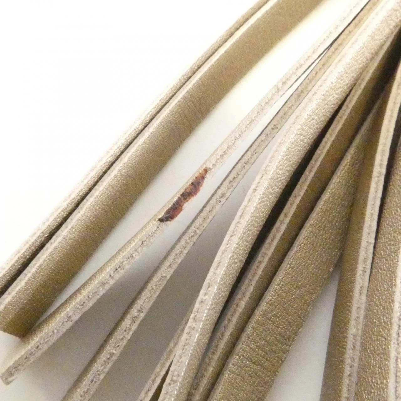 GUCCI 309538 Shoulder Leather 金色 皮革 中古品B - 縮圖 6