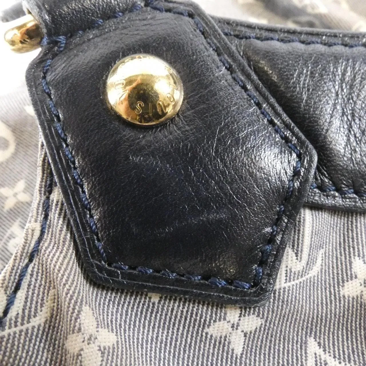 LOUIS VUITTON M40409 Handbag Monogram Black Monogram Rank B - Thumbnail 5