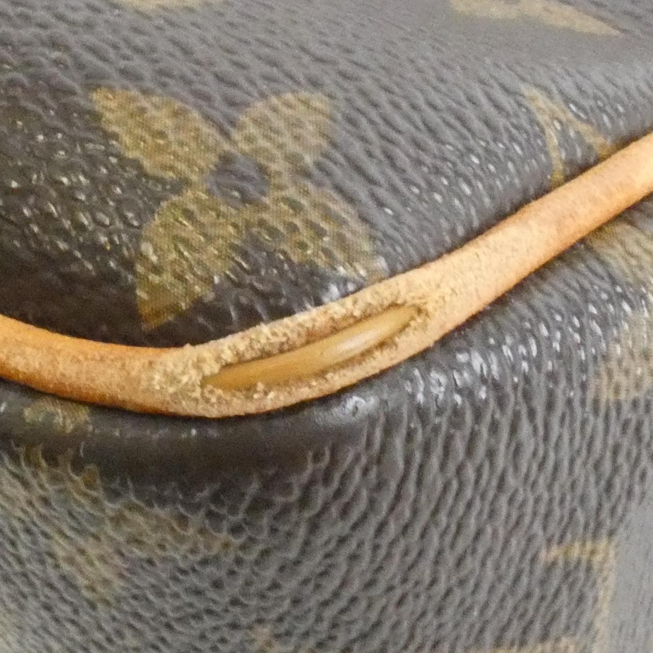 LOUIS VUITTON M51154 Handbag Monogram 黑色 Monogram 中古品B - 縮圖 3