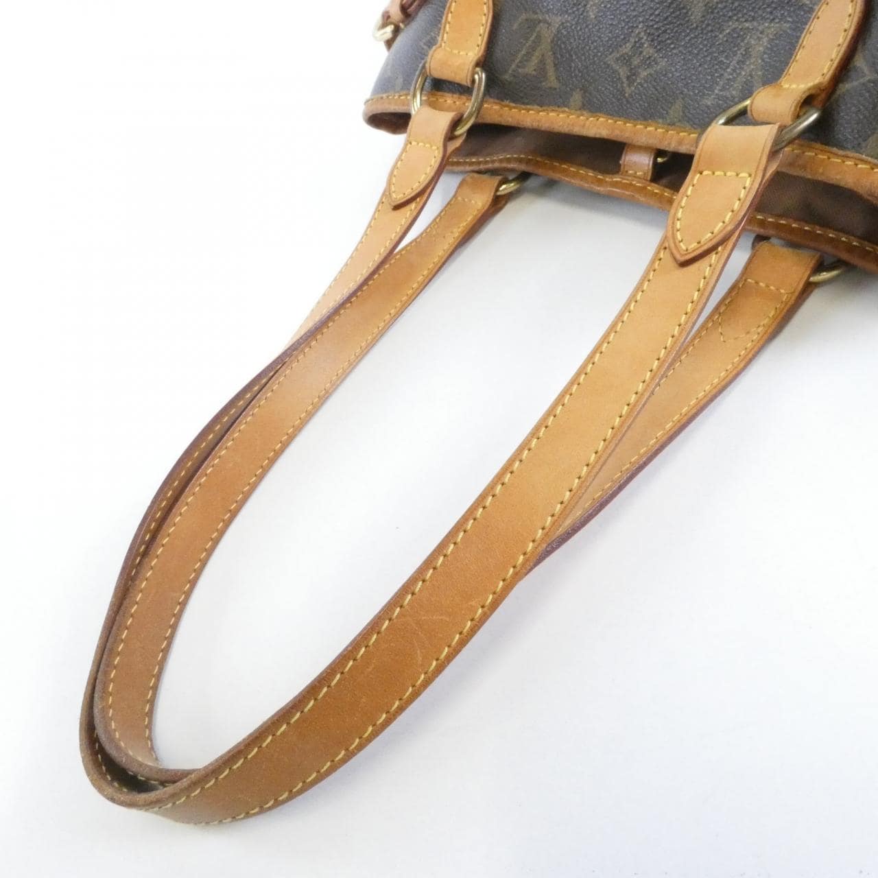 LOUIS VUITTON M51154 Handbag Monogram 黑色 Monogram 中古品B - 縮圖 7