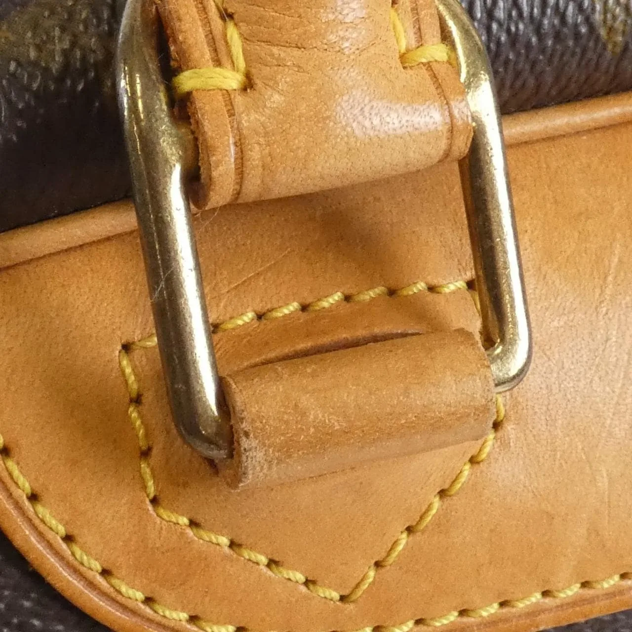 LOUIS VUITTON M42228 Handbag Monogram Black Monogram Rank B - Thumbnail 5