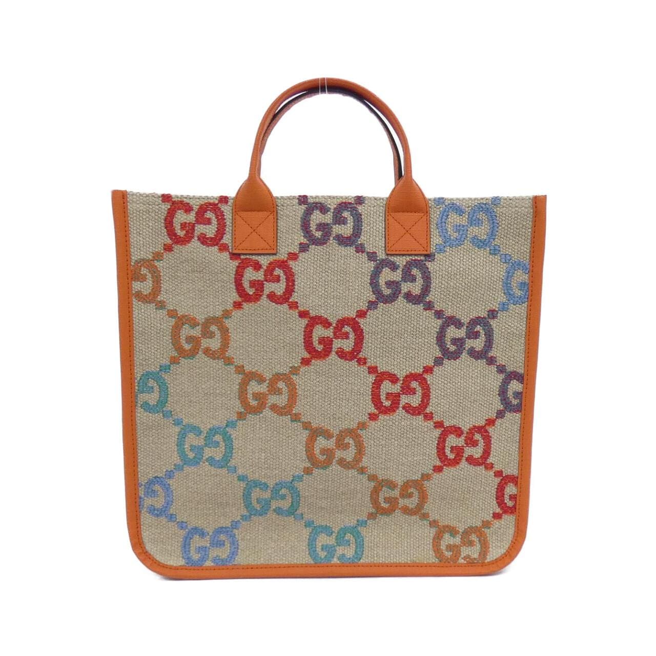 GUCCI 550763 2KMA0 Bag Canvas 橙色 帆布 - 縮圖 2