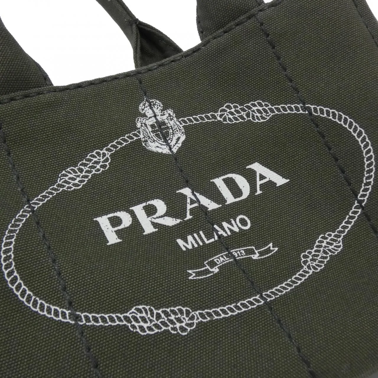 PRADA 1BG439 Handbag 黑色 中古品A - 縮圖 4