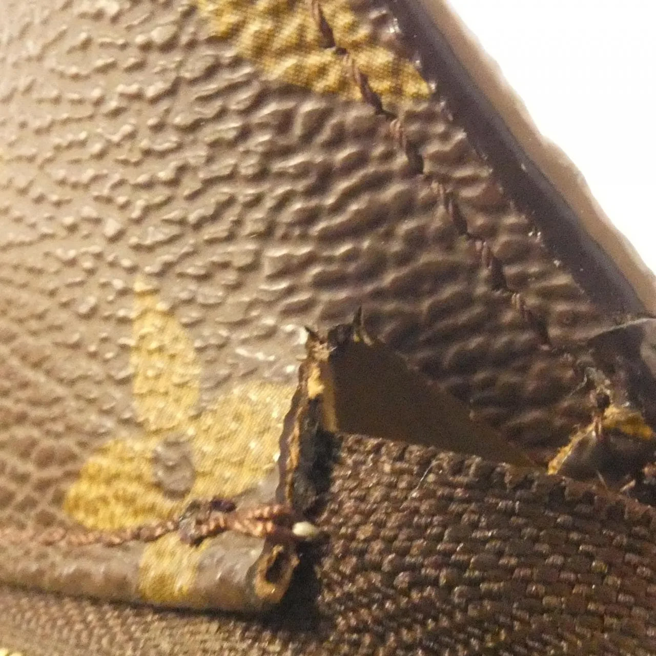 LOUIS VUITTON M51102 Handbag Monogram 黑色 Monogram 中古品B - 縮圖 4