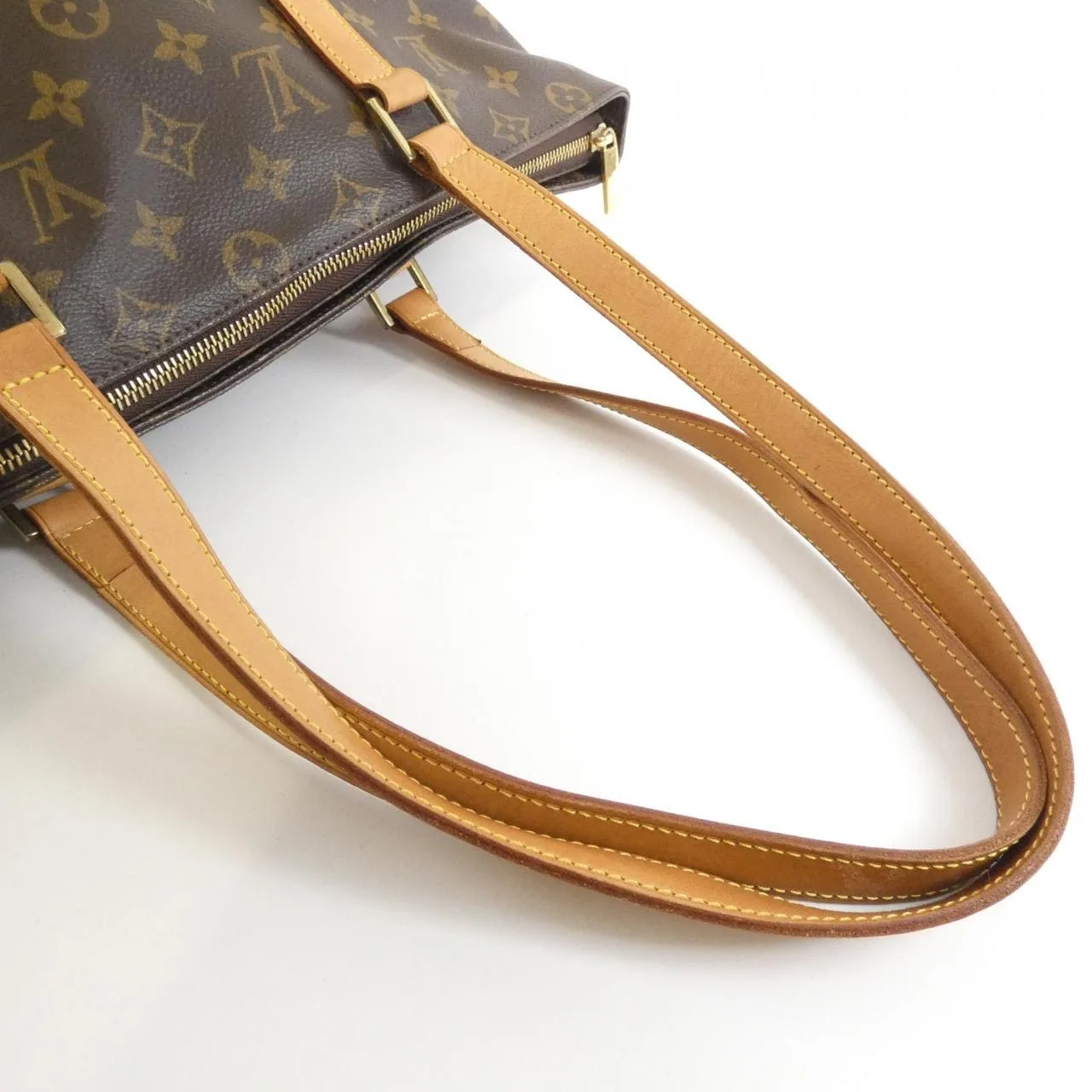 LOUIS VUITTON M51151 Handbag Monogram 黑色 Monogram 中古品B - 縮圖 3