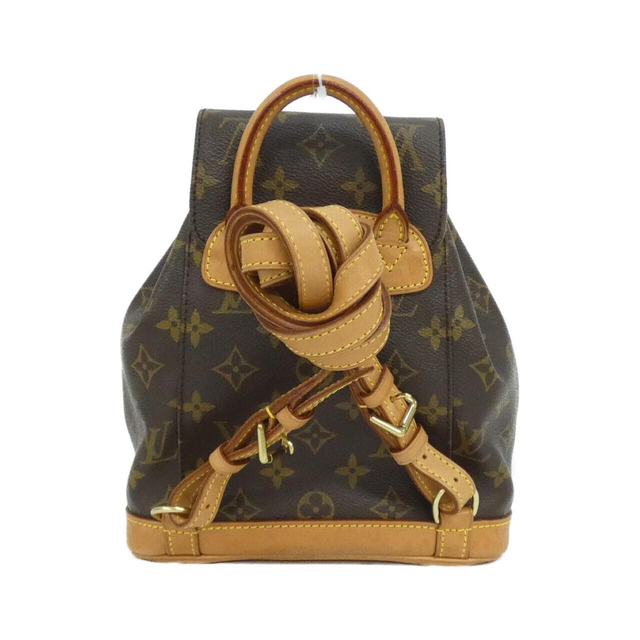 LOUIS VUITTON Montsouris M51137 Backpack Monogram Black Monogram Rank B - Thumbnail 2