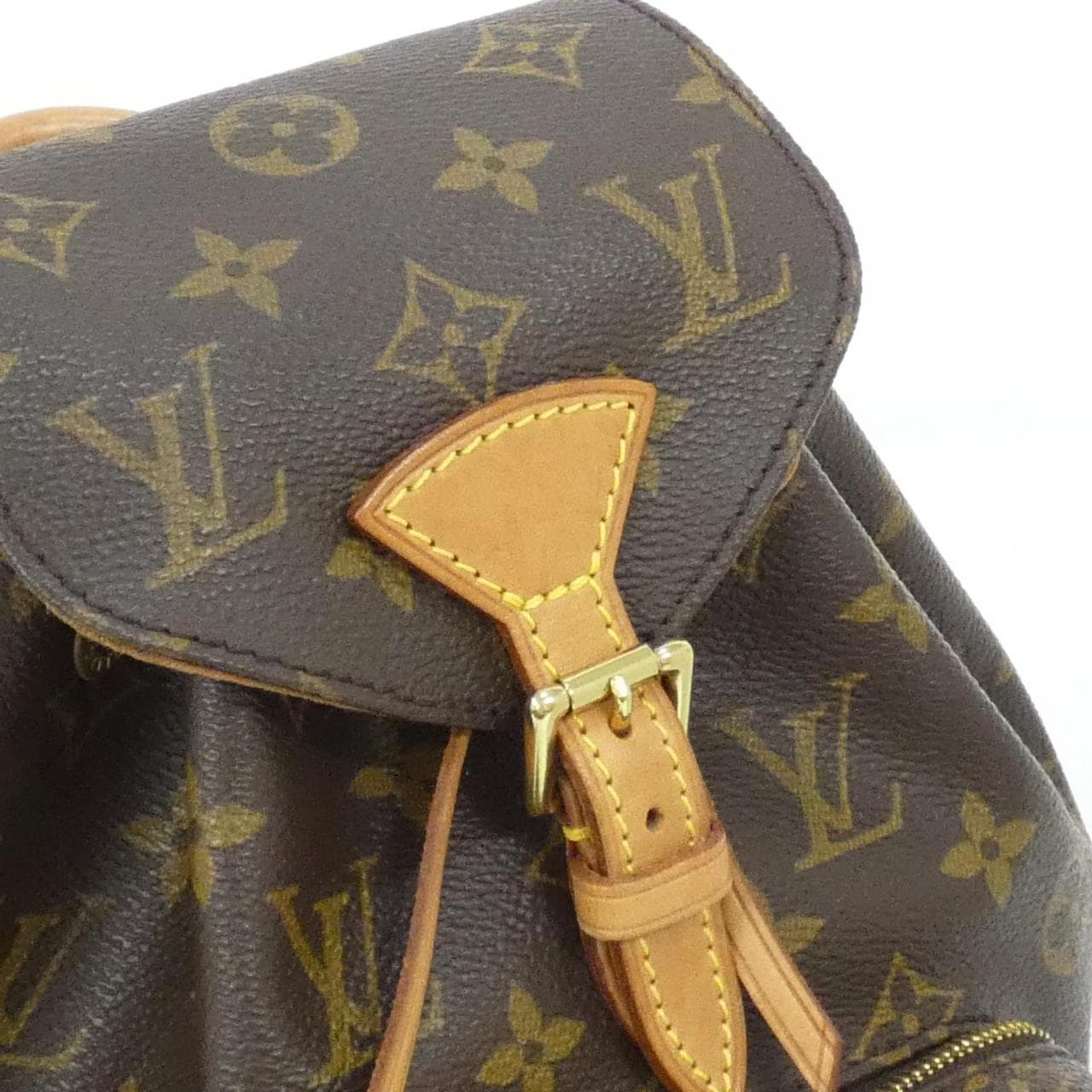 LOUIS VUITTON Montsouris M51137 Backpack Monogram Black Monogram Rank B - Thumbnail 4