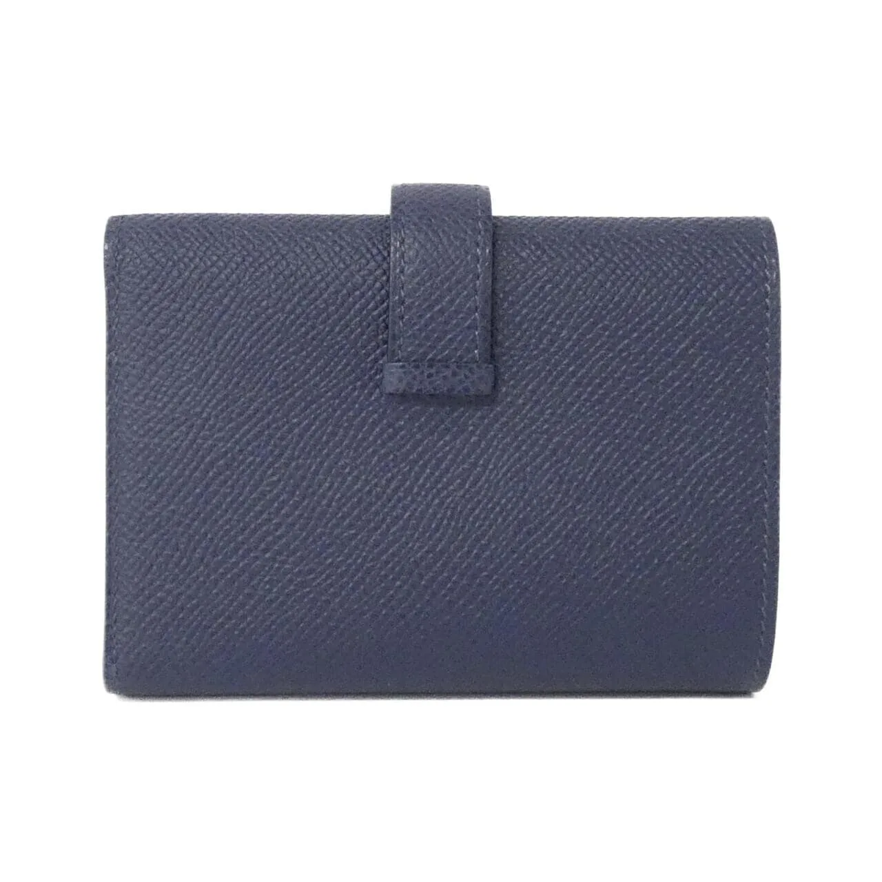 HERMES 082983CC Wallet Epsom 藍色 Epsom 皮 中古品A - 縮圖 2