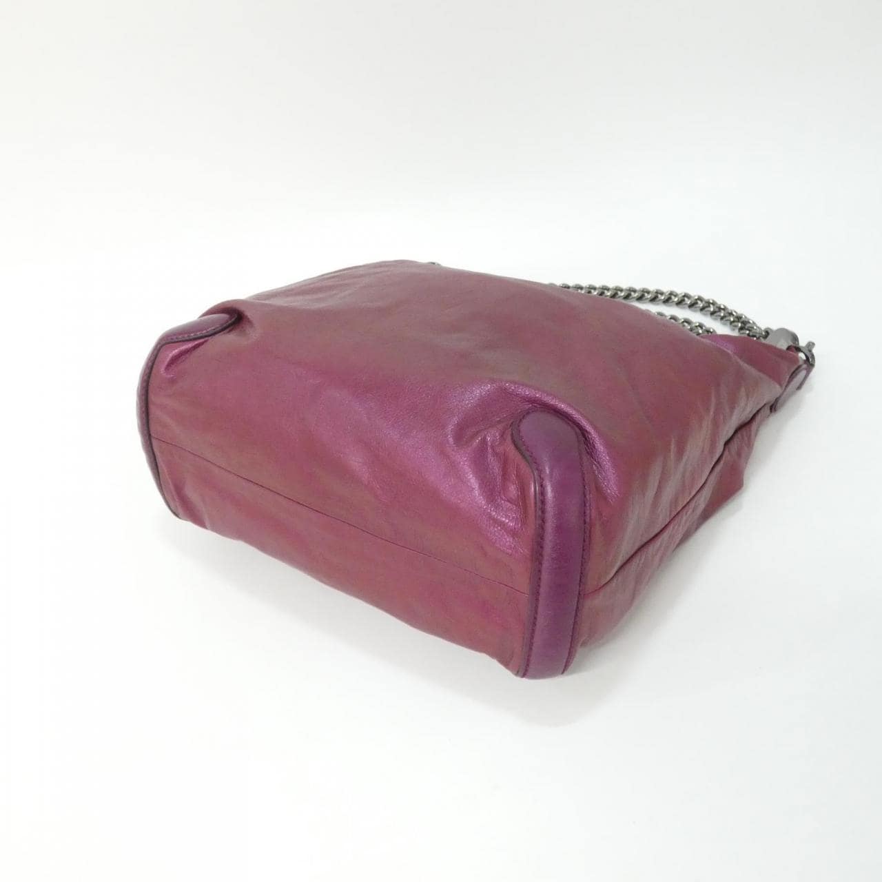 GUCCI 228560 Shoulder Leather Bordeaux Leather Rank A - Thumbnail 2