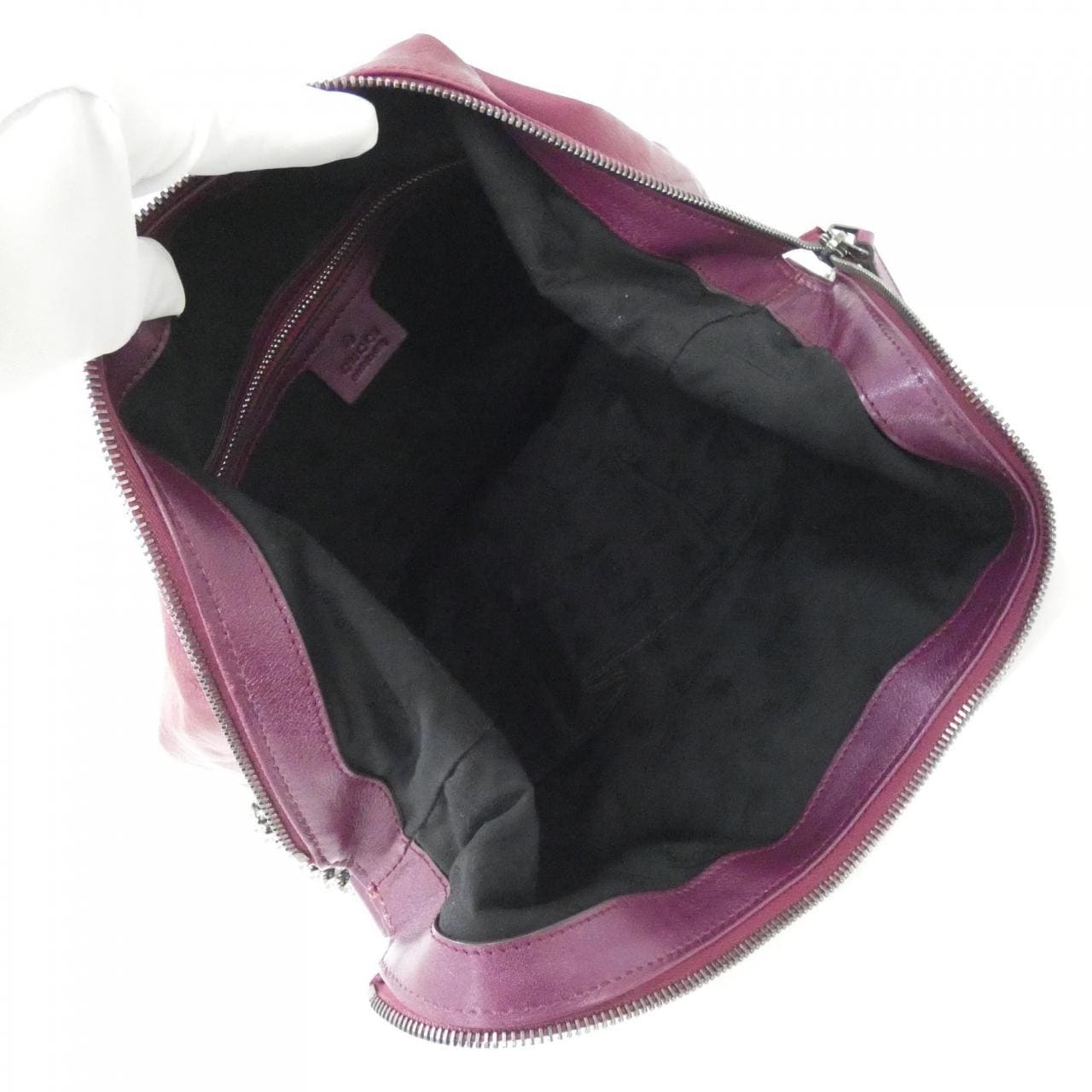 GUCCI 228560 Shoulder Leather Bordeaux Leather Rank A - Thumbnail 8