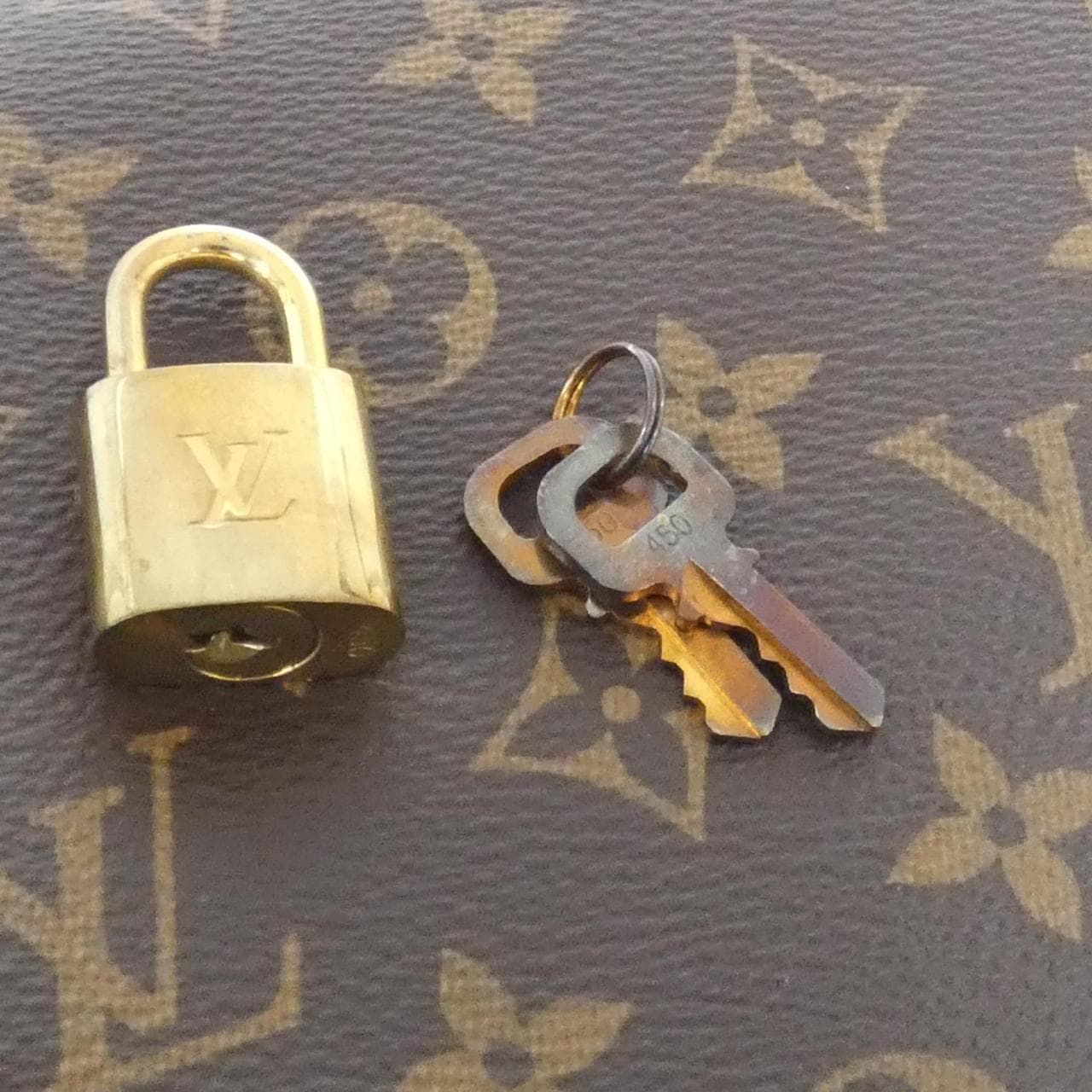 LOUIS VUITTON Speedy M41108 Boston Bag Monogram 黑色 Monogram - 縮圖 3