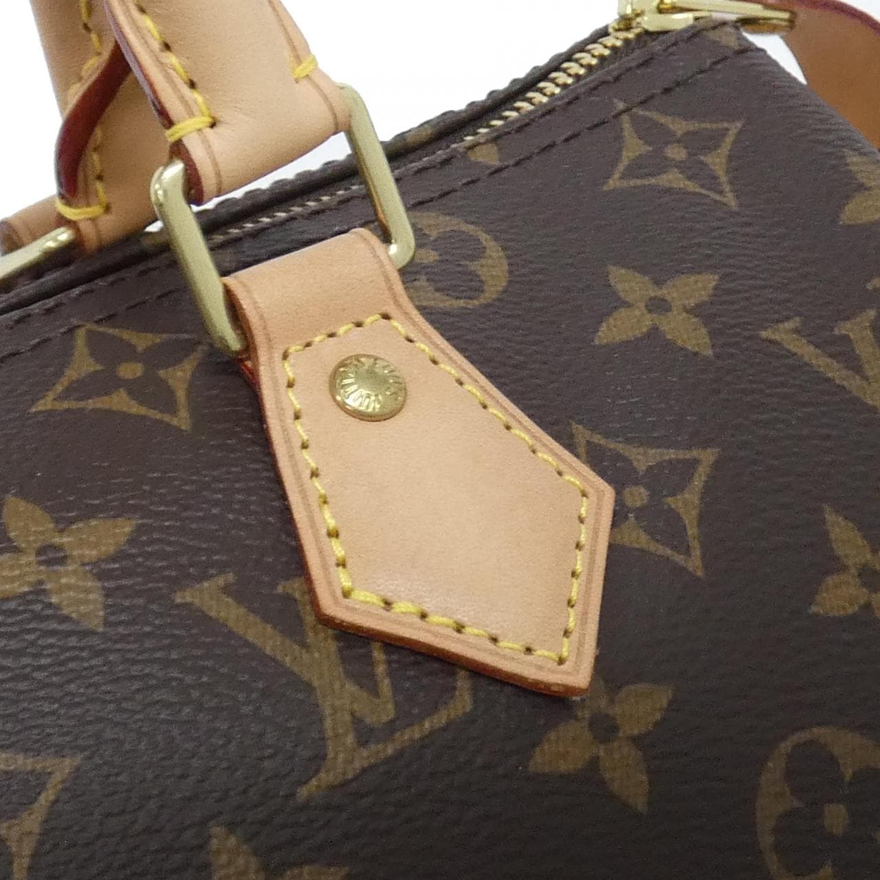 LOUIS VUITTON Speedy M41108 Boston Bag Monogram 黑色 Monogram - 縮圖 4