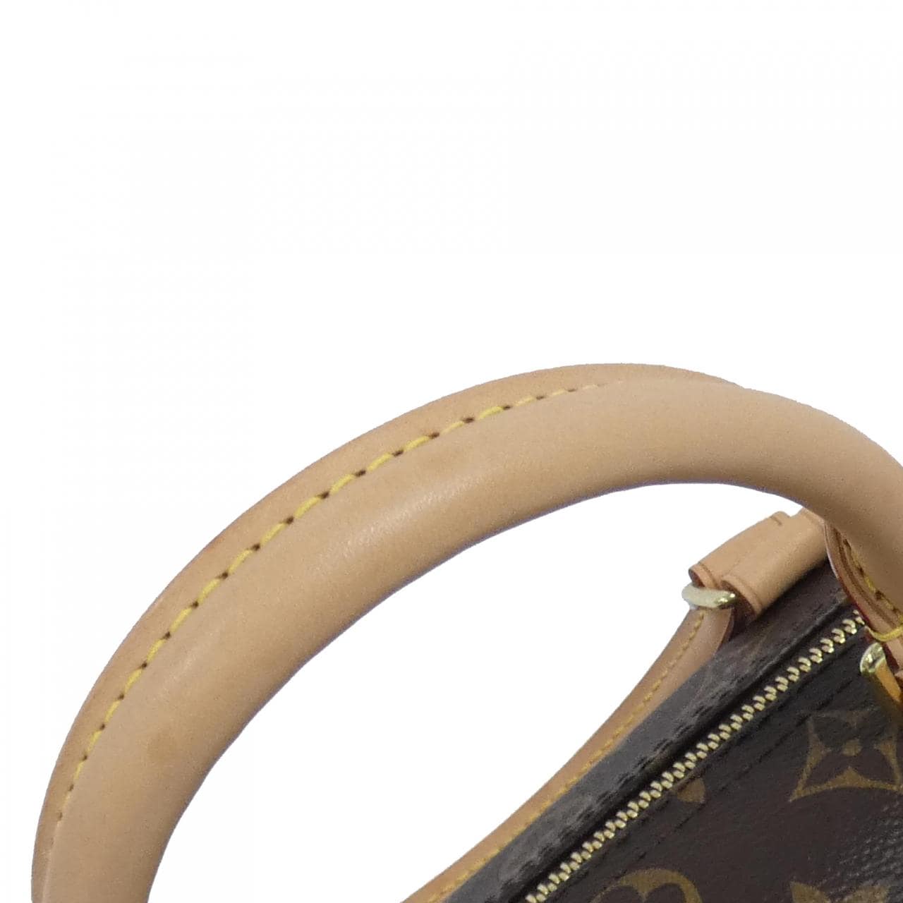 LOUIS VUITTON Speedy M41108 Boston Bag Monogram 黑色 Monogram - 縮圖 6