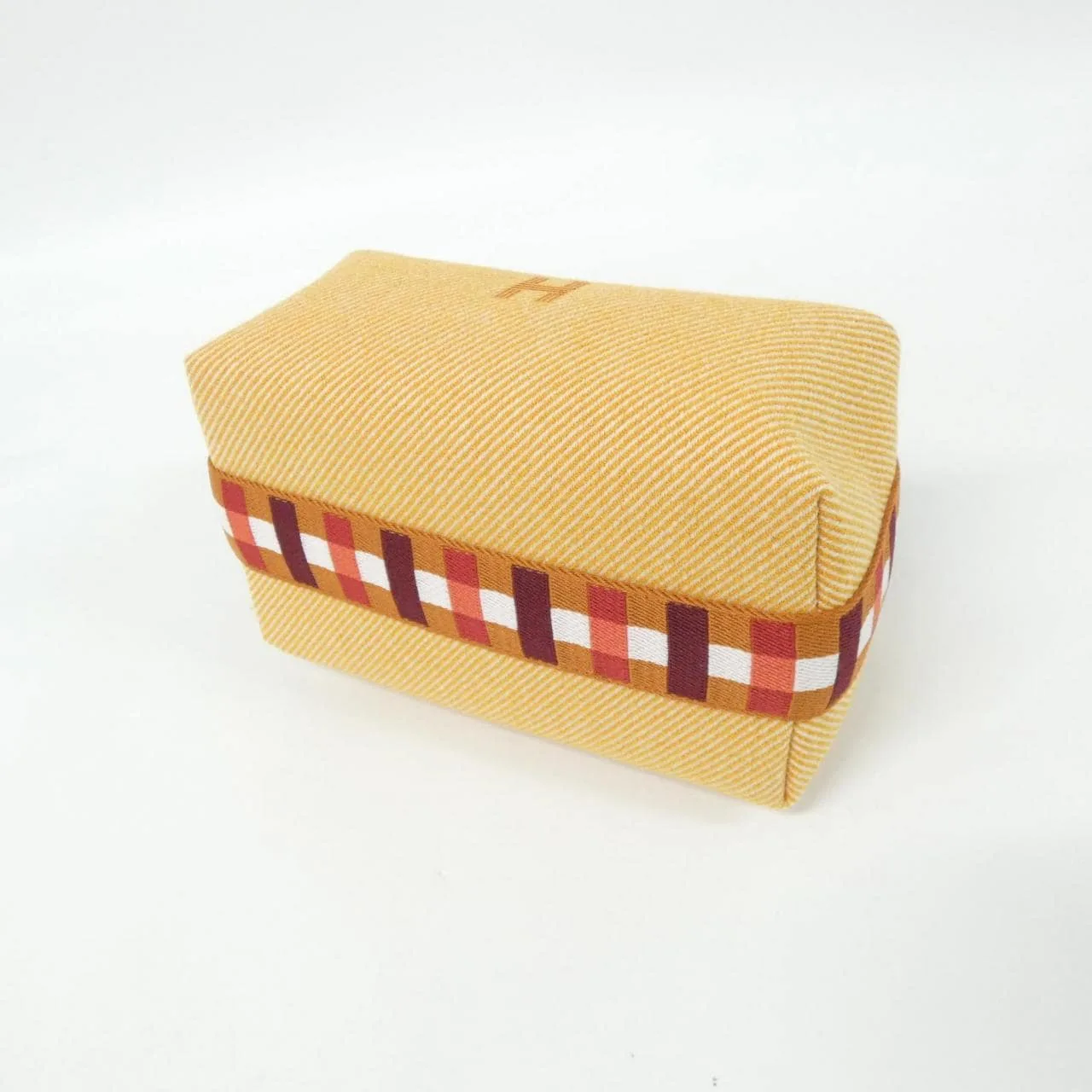 HERMES 103802M Pouch 黑色 中古品A - 縮圖 3