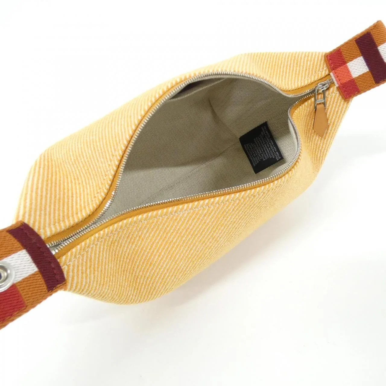 HERMES 103802M Pouch 黑色 中古品A - 縮圖 5