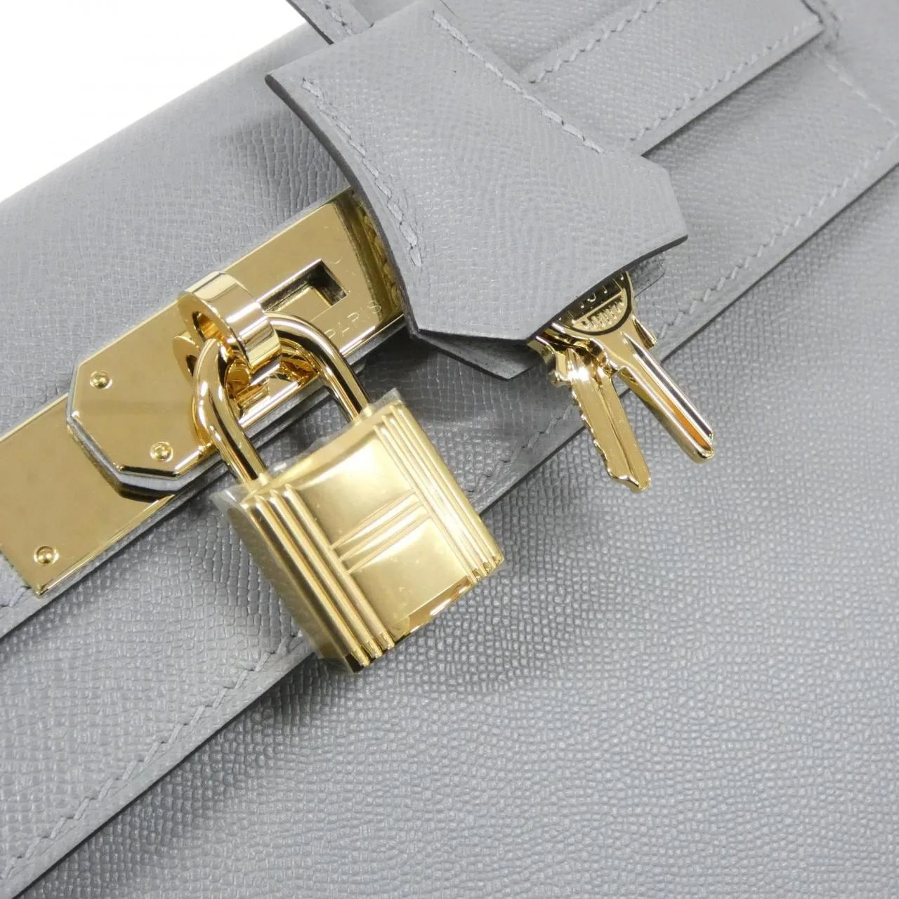 HERMES Kelly 080137CP Handbag 黑色 中古品A - 縮圖 4