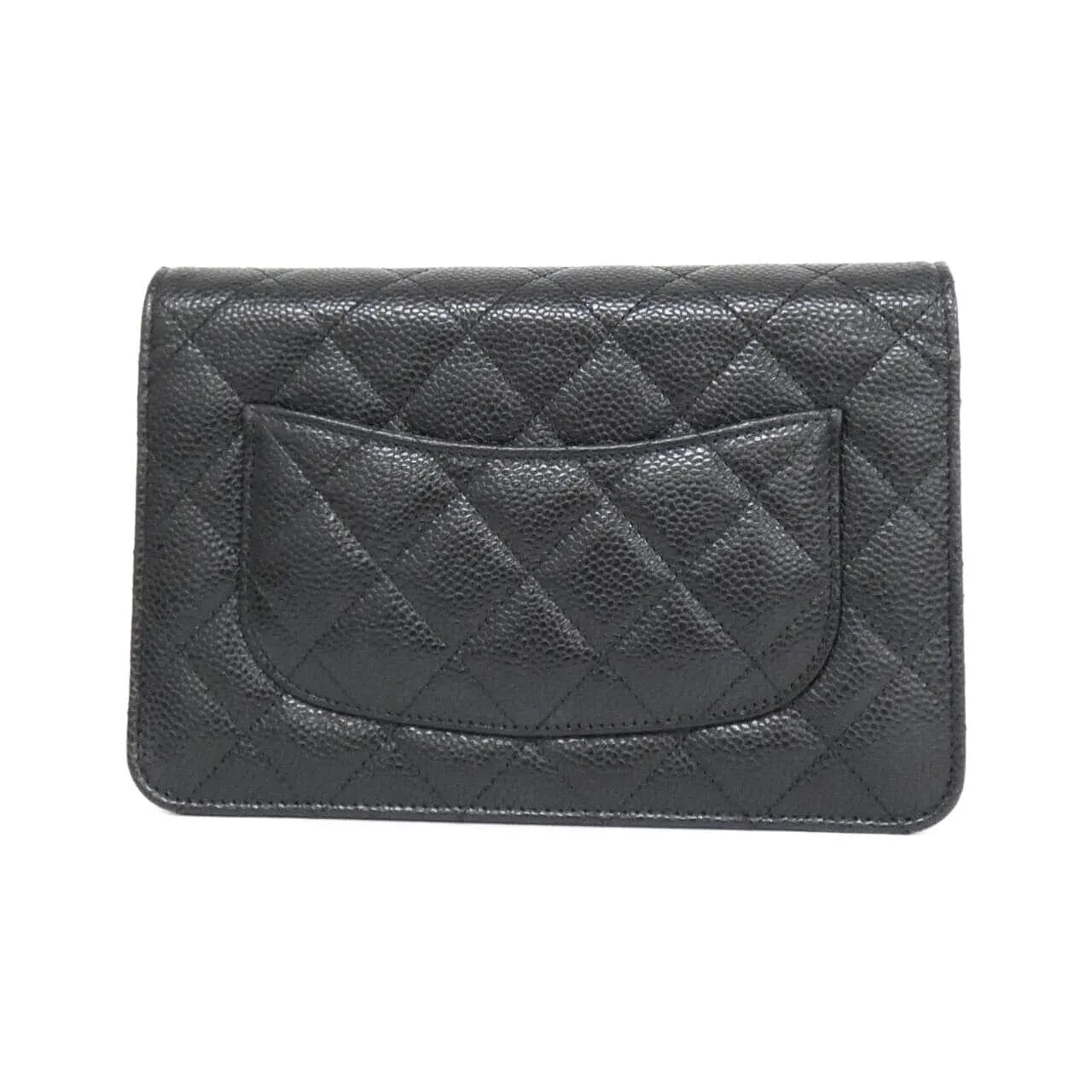 CHANEL Timeless Classic AP0250 Wallet Grained Calfskin Black Grained Calfskin Rank A - Thumbnail 2
