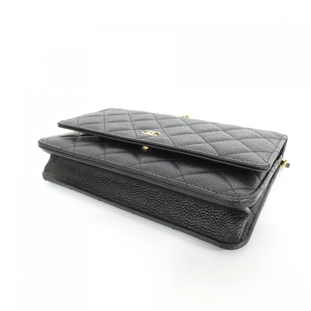 CHANEL Timeless Classic AP0250 Wallet Grained Calfskin Black Grained Calfskin Rank A - Thumbnail 3