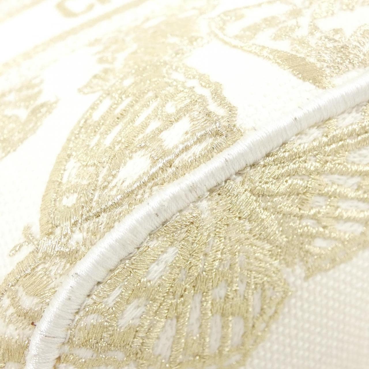 DIOR M1328CECH Bag Canvas 白色 帆布 中古品A - 縮圖 3