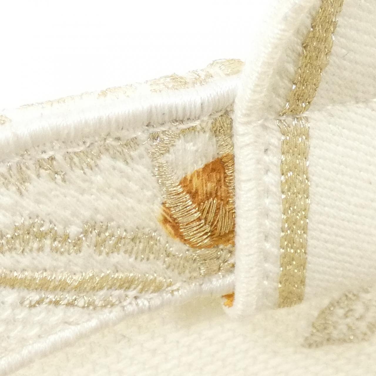 DIOR M1328CECH Bag Canvas 白色 帆布 中古品A - 縮圖 10