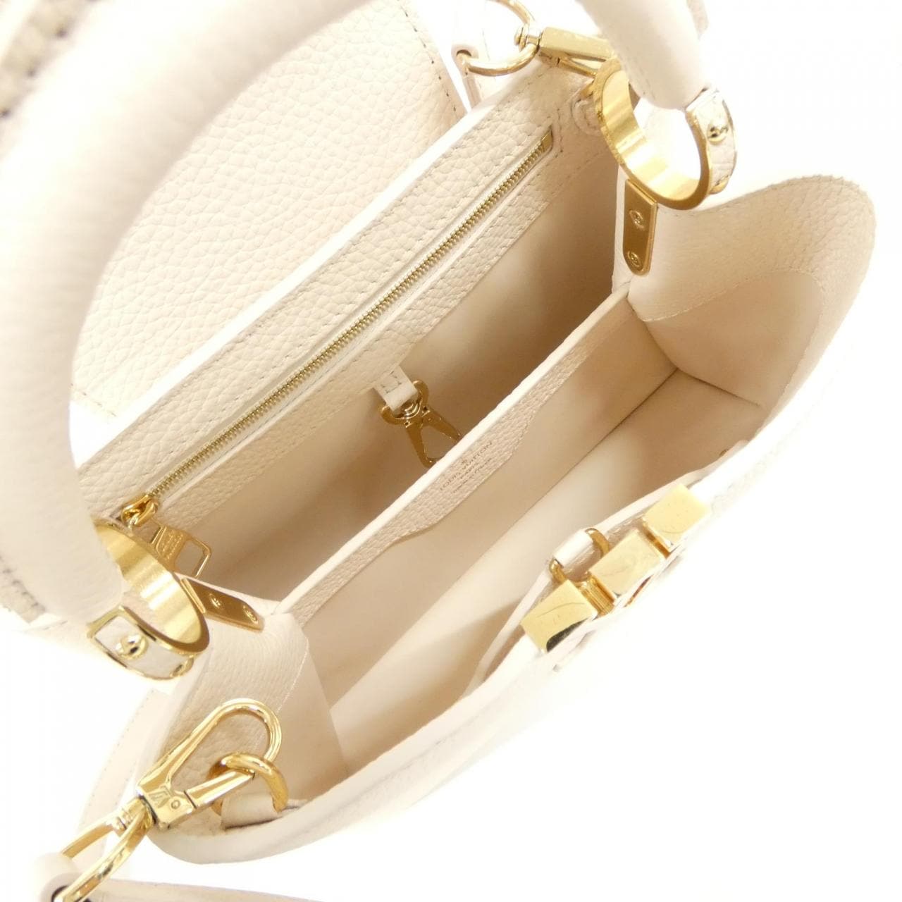 LOUIS VUITTON Capucines M24545 Bag Black Rank A - Thumbnail 6